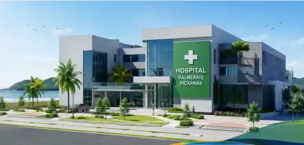 Estudo conceitual não oficial de um Hospital Geral e Maternidade